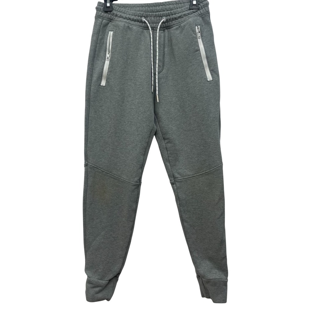 American Eagle Active 24/7 Mens Jogger Sweatpants‎ Gray Zipper Pockets XS *READ